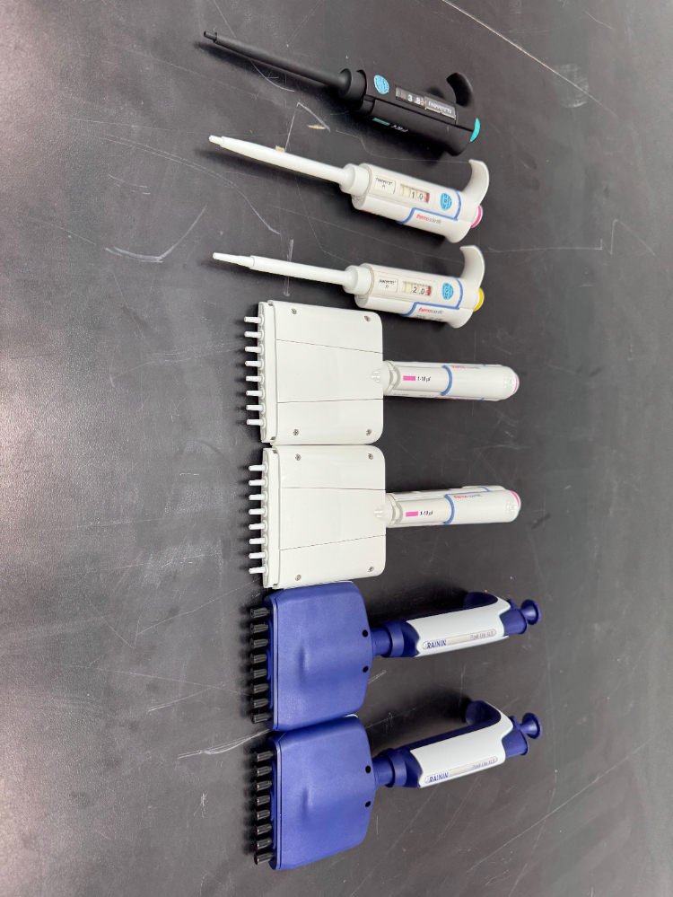 Image of Assorted Pipettes